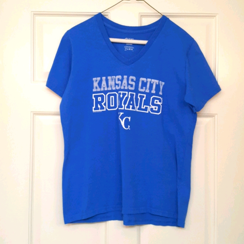 KANSAS CITY ROYALS BASEBALL TEE SHIRT- SIZE MED